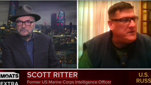 Scott Ritter, exoficial de inteligencia del Cuerpo de Marines de EEUU y exinspector de armamento de la ONU en Irak - Sputnik Mundo