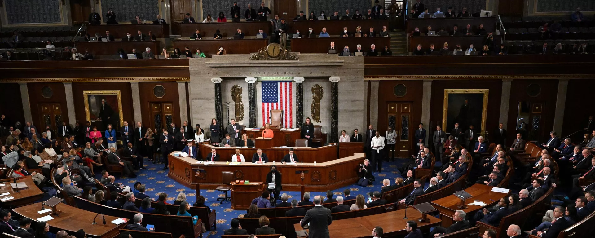 La Cámara de Representantes de EEUU el 5 de enero de 2022 - Sputnik Mundo, 1920, 16.02.2024