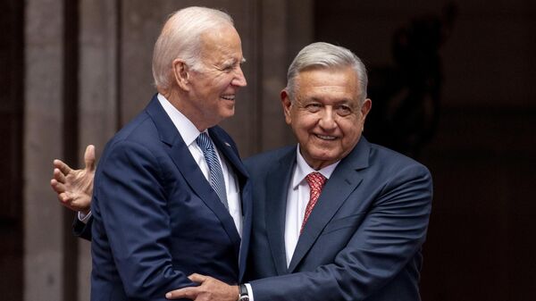 AMLO y Joe Biden  - Sputnik Mundo