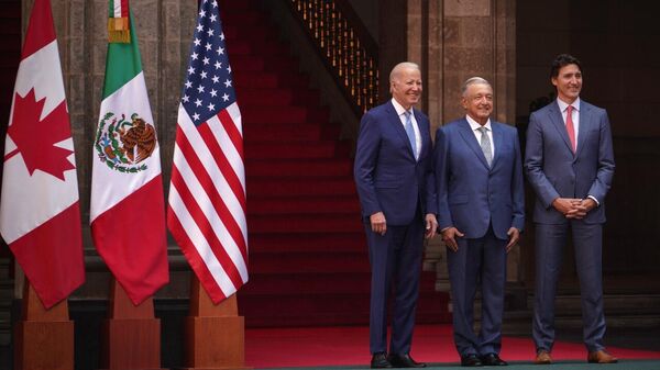 La Cumbre de Líderes de América del Norte se realiza en la Ciudad de México.  - Sputnik Mundo