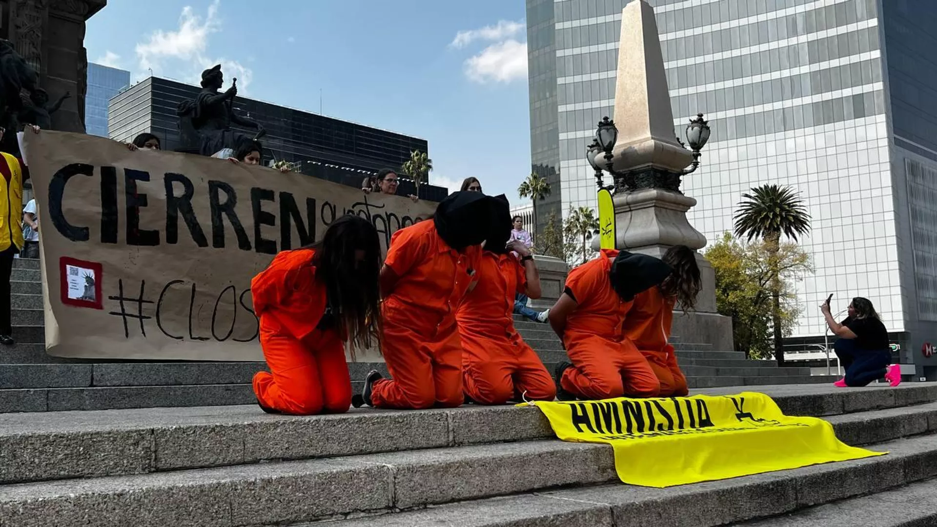 Amnesty International Messico protesta per chiedere la chiusura della prigione di Guantanamo - Sputnik World, 1920, 01.11.2023