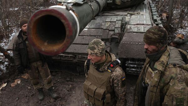 Militares ucranianos (imagen referencial) - Sputnik Mundo