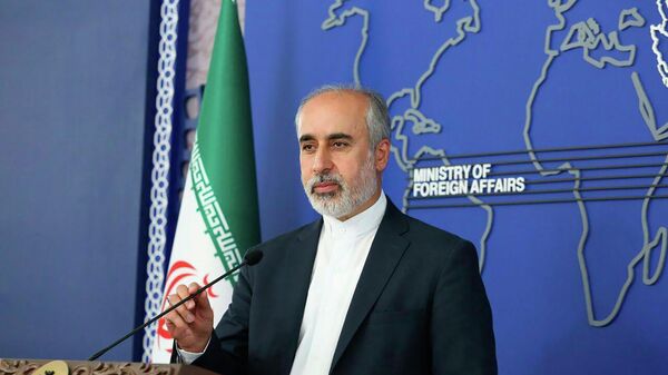  Nasser Kanaani, el portavoz del Ministerio de Exteriores iraní - Sputnik Mundo