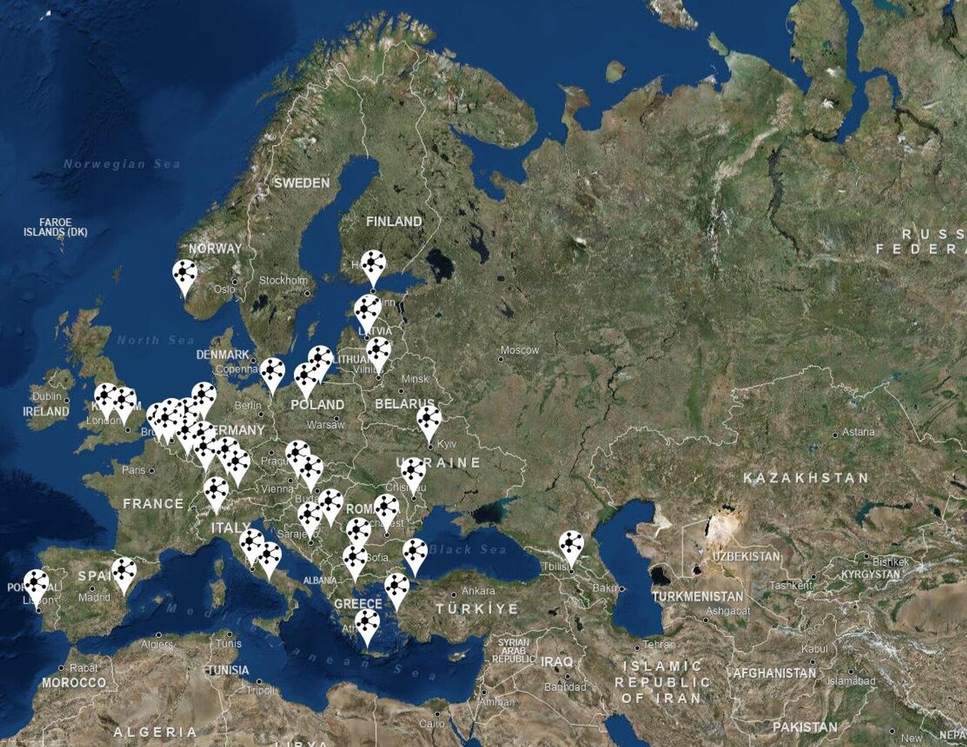 Bases militares y civiles de la OTAN en Europa, con base en datos actualizados a enero de 2023 - Sputnik Mundo, 1920, 31.01.2023