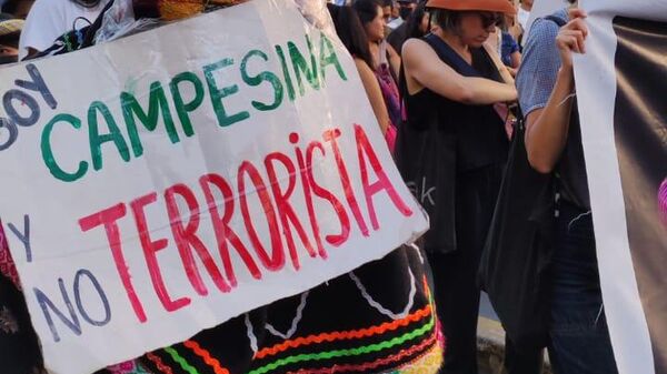 Protestas en Lima durante la crisis política que actualmente vive el Perú. - Sputnik Mundo