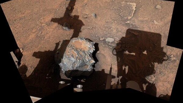 Cacao, meteorito metálico hallado en Marte - Sputnik Mundo