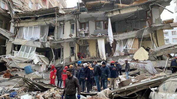 Consecuencias del terremoto en Turquía, el 6 de febrero de 2023 - Sputnik Mundo