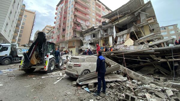 La situación en Turquía tras el terremoto - Sputnik Mundo