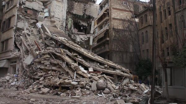 Las consecuencias del terremoto en Siria - Sputnik Mundo