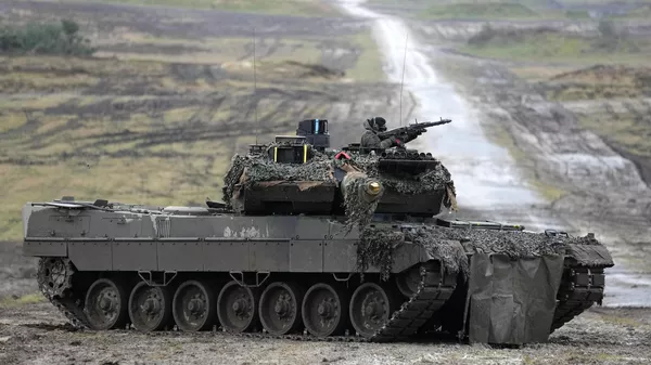 Un tanque Leopard 2  - Sputnik Mundo