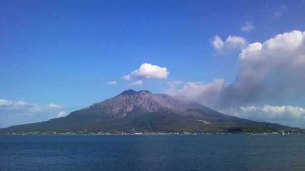 El volcán Sakurajima - Sputnik Mundo