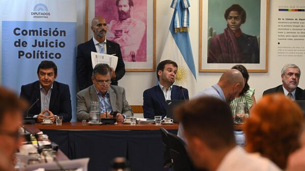 Comisión de Juicio Político de la Cámara de Diputados de Argentina - Sputnik Mundo