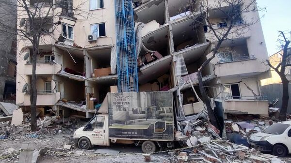 Consecuencias del terremoto en la ciudad turca de Kahramanmaras - Sputnik Mundo