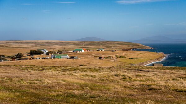 Un paisaje de las Islas Malvinas. Imagen referencial - Sputnik Mundo