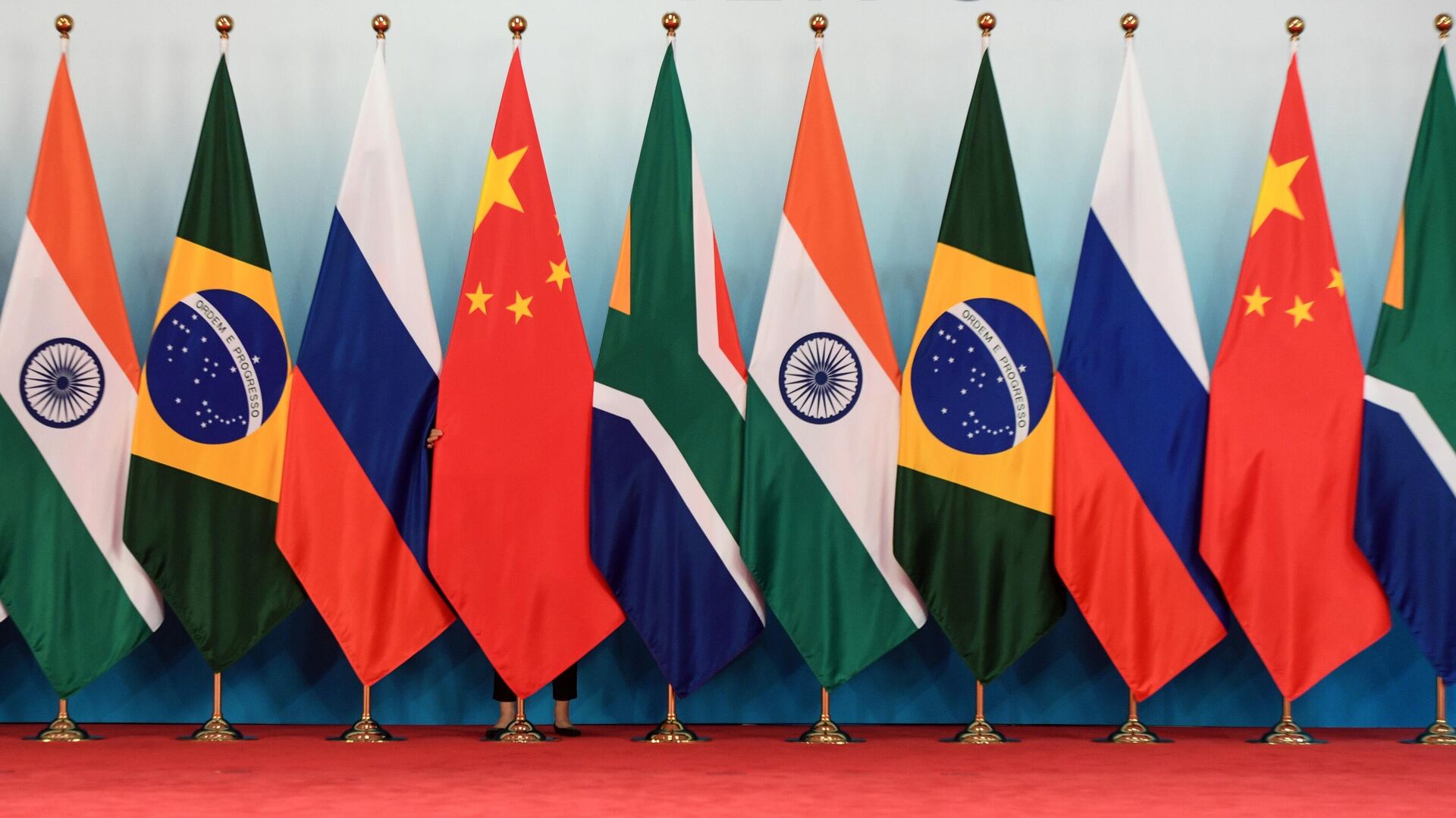 Banderas de los países BRICS - Sputnik Mundo, 1920, 31.03.2023