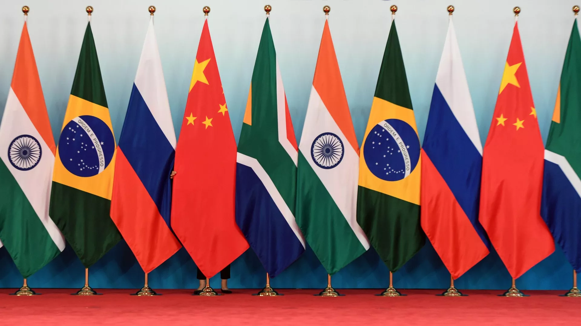 Banderas de los países BRICS - Sputnik Mundo, 1920, 03.06.2023