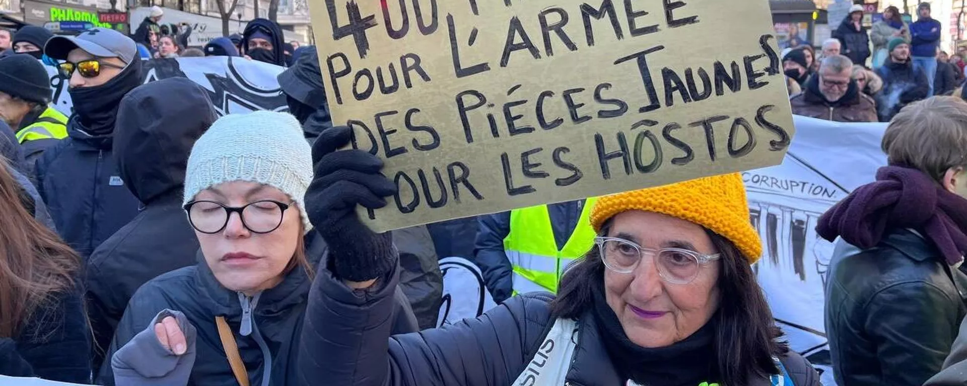 Protestas en Francia contra la reforma de pensiones - Sputnik Mundo, 1920, 16.02.2023