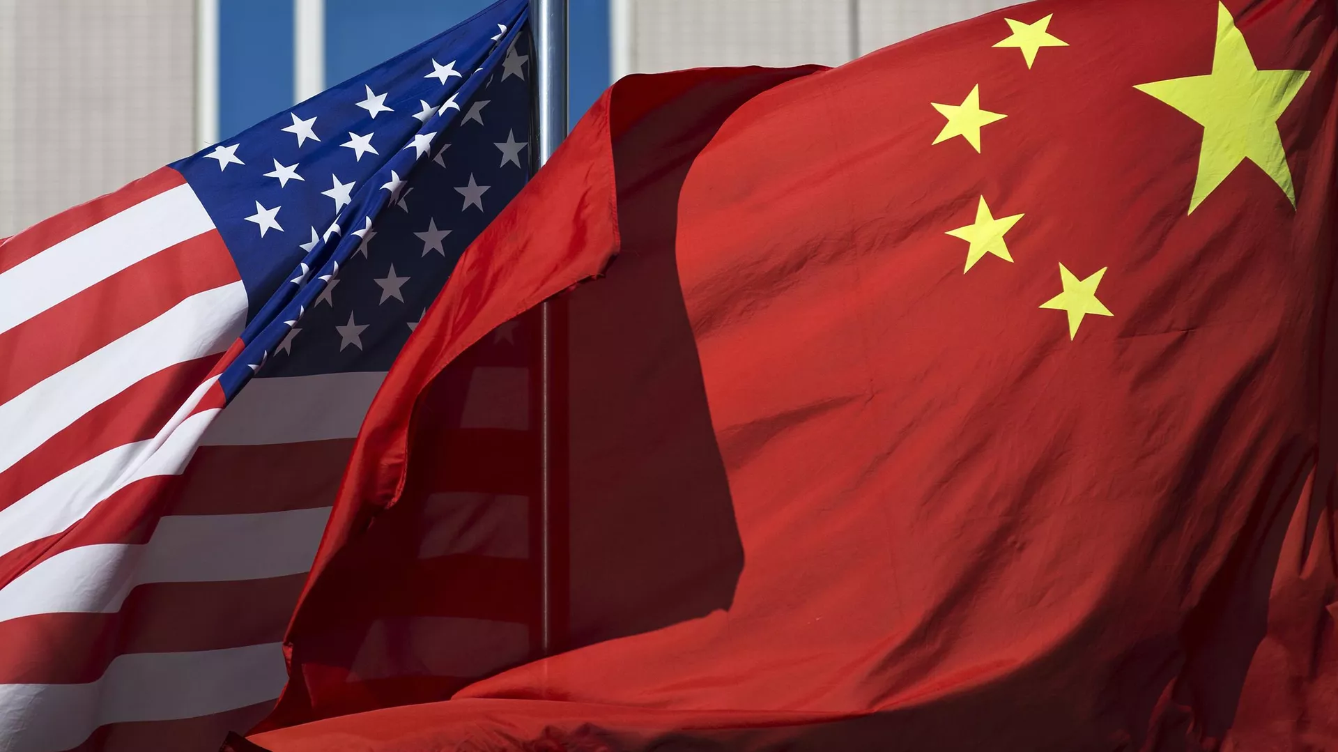 Bandeiras dos EUA e da China - Sputnik World, 1920, 06.03.2023