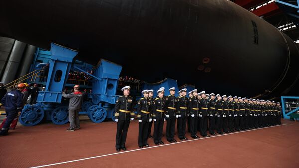 El multipropósito submarino Krasnoyarsk (proyecto 885, Yasen-M) (archivo) - Sputnik Mundo