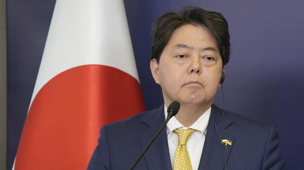Yoshimasa Hayashi, ministro de Asuntos Exteriores de Japón - Sputnik Mundo