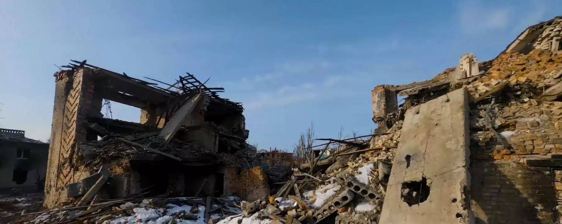 La ciudad de Artiómovsk (Bajmut) tras los bombardeos ucranianos - Sputnik Mundo, 1920, 22.03.2023