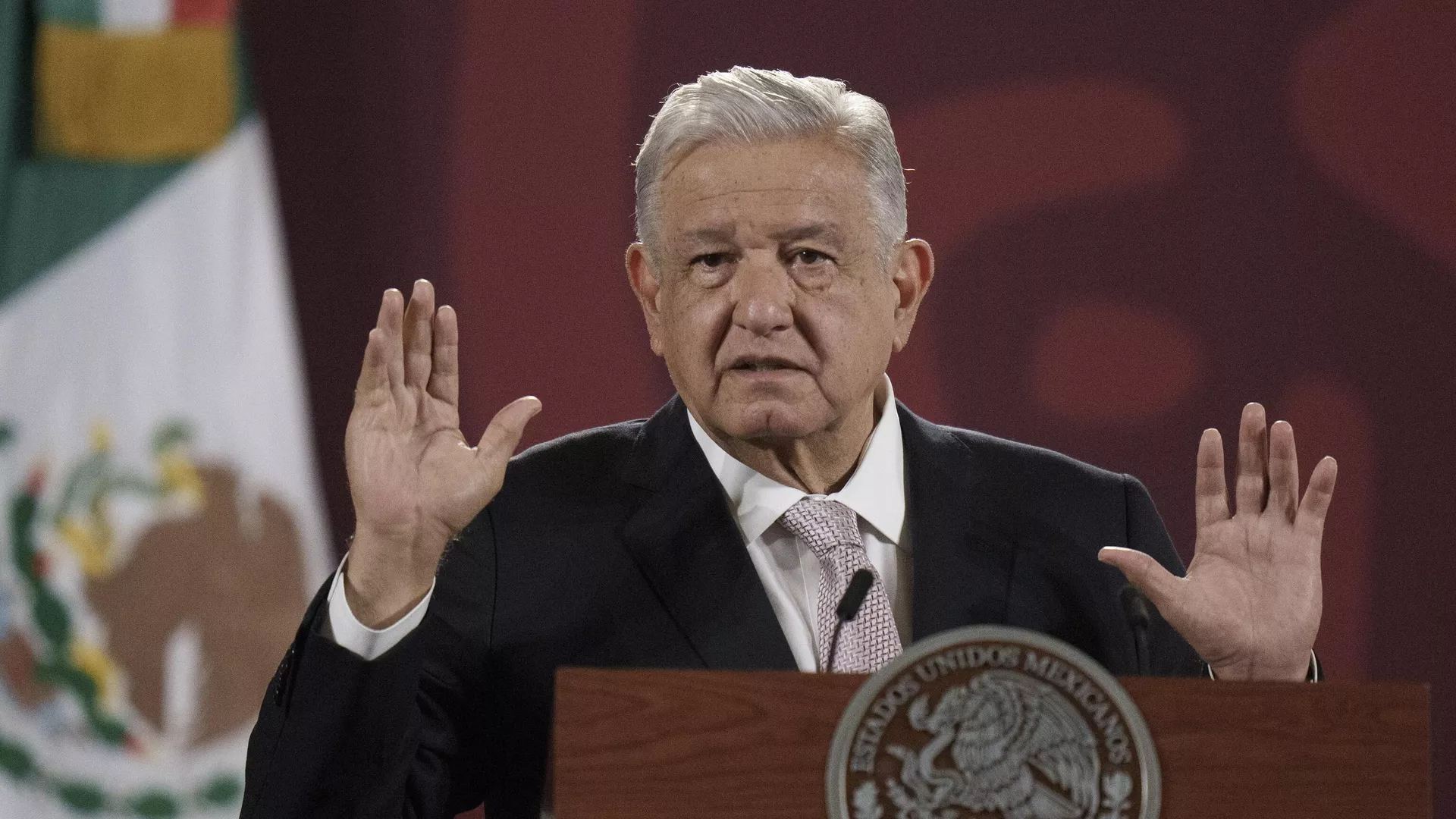 O presidente do México, Andrés Manuel López Obrador, respondeu aos temores dos Estados Unidos sobre a reforma eleitoral.  - Sputnik World, 1920, 28.02.2023