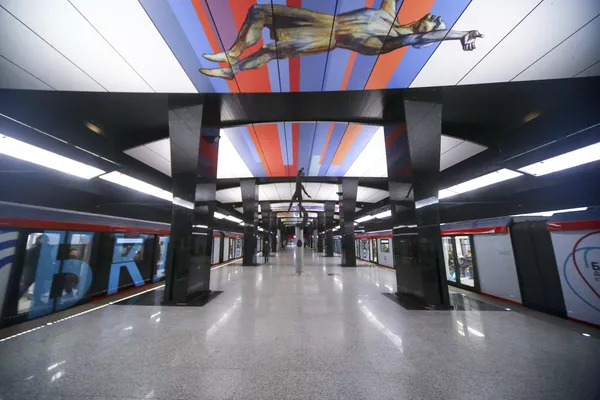 Il 1° marzo è stata inaugurata la Grande Linea Circolare della metropolitana di Mosca Nella foto: la stazione del CSKA.  - Mondo Sputnik