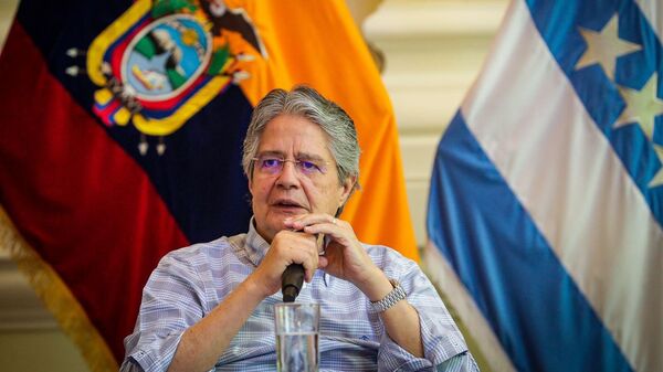 El presidente de Ecuador, Guillermo Lasso - Sputnik Mundo