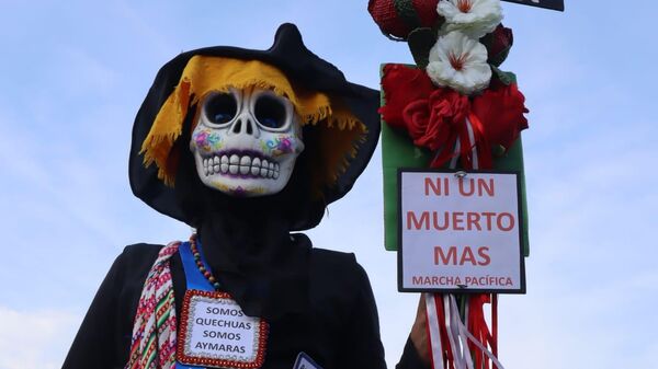 Diversas protestas se registraron en distintos puntos del Perú este 4 de marzo - Sputnik Mundo
