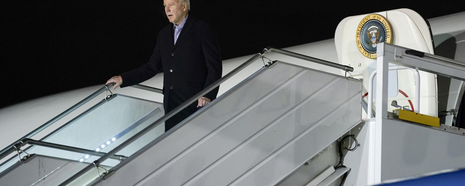 Joe Biden llegando al aeropuerto militar de Polonia - Sputnik Mundo, 1920, 08.03.2023