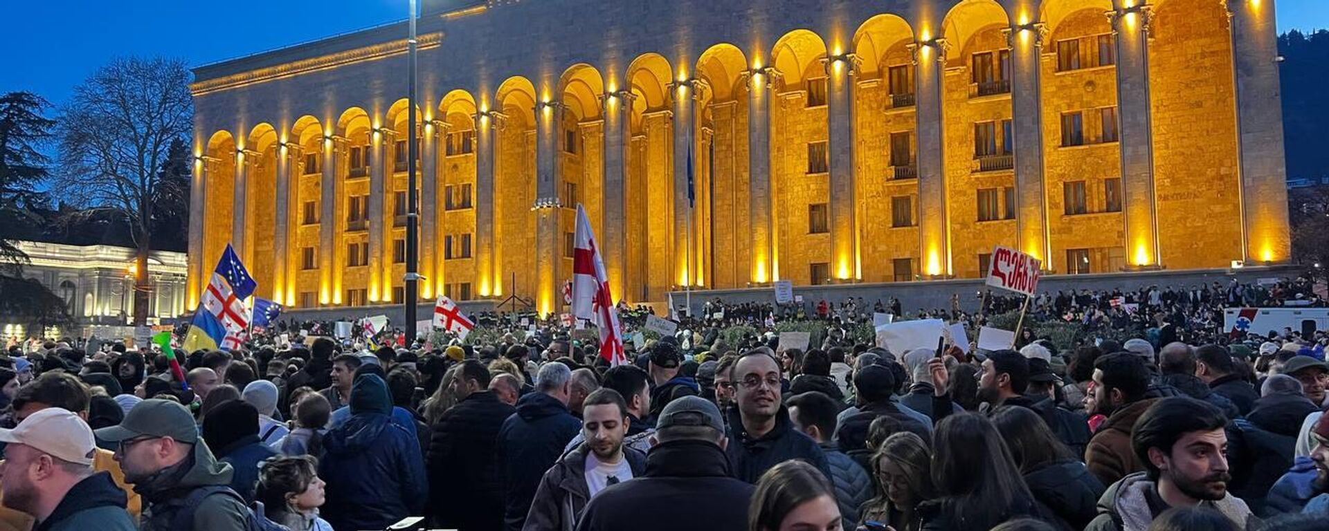 Protestas en Georgia, el 8 de marzo de 2023  - Sputnik Mundo, 1920, 09.03.2023