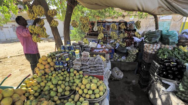 Un mercado en Sudán - Sputnik Mundo