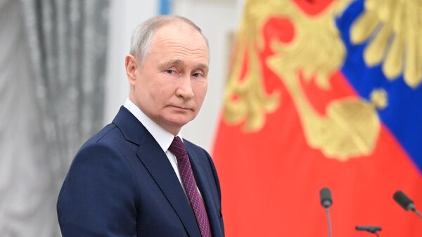 el presidente de Rusia, Vladímir Putin - Sputnik Mundo