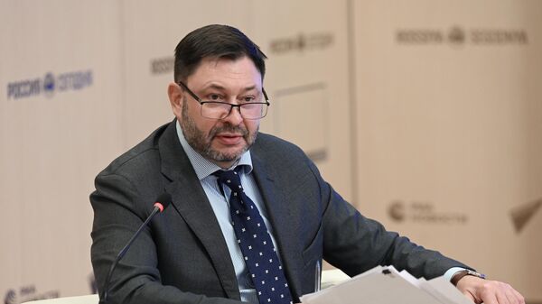 El director general del grupo mediático ruso Rossiya Segodnya, Kirill Vishinski, - Sputnik Mundo