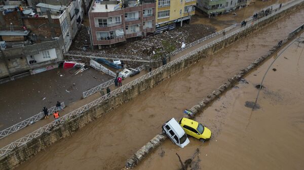 Inundaciones en Turquía - Sputnik Mundo
