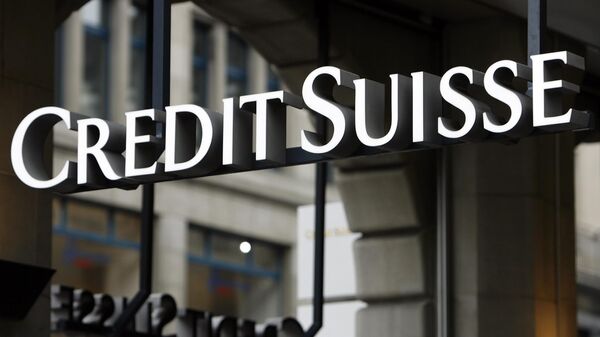 el logo de Credit Suisse - Sputnik Mundo