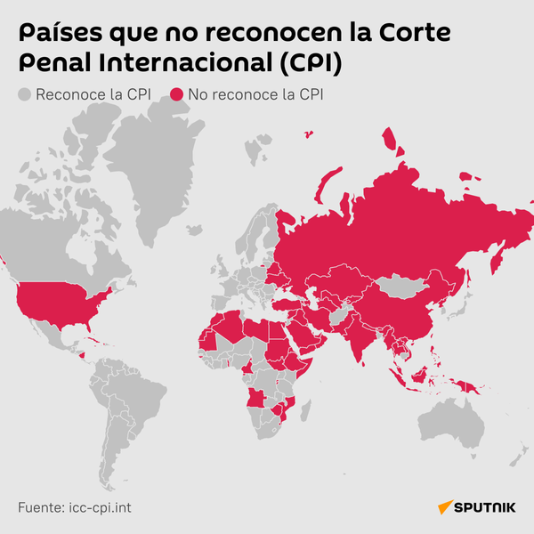 ¿Qué países reconocen a la CPI? - Sputnik Mundo