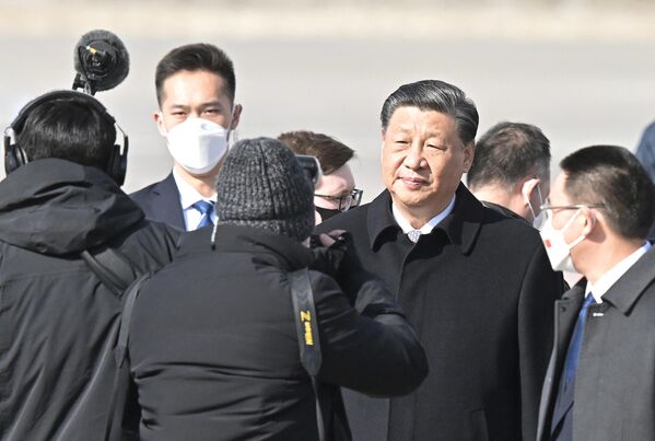 La visita de Xi Jinping a Rusia fue el primer viaje al extranjero del dirigente chino desde su reelección para un tercer mandato como jefe de Estado. - Sputnik Mundo