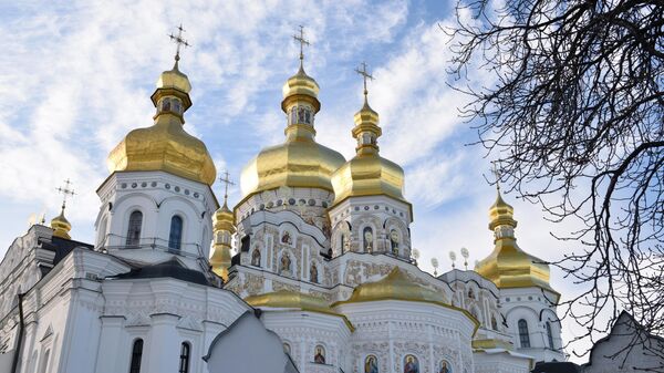 Catedral de la Asunción del el Monasterio de las Cuevas de Kiev, Ucrania  - Sputnik Mundo