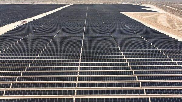 Planta fotovoltaica de Puerto Peñasco, en Sonora. - Sputnik Mundo