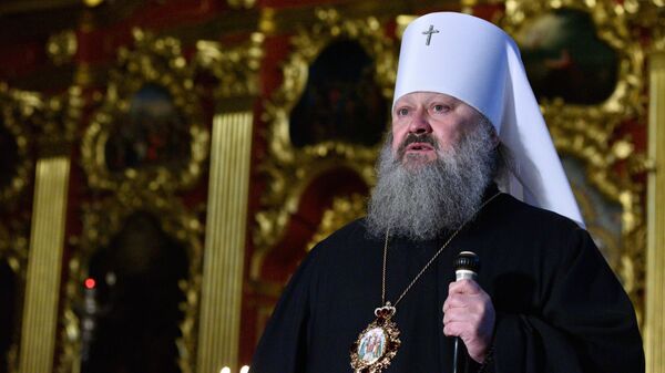 El metropolita Pavlo, vicario del Monasterio de las Cuevas de Kiev  - Sputnik Mundo
