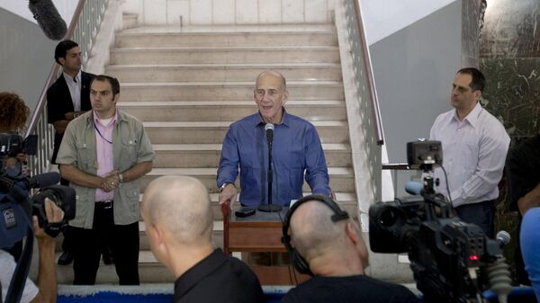 Ehud Olmert, exprimer ministro de Israel - Sputnik Mundo