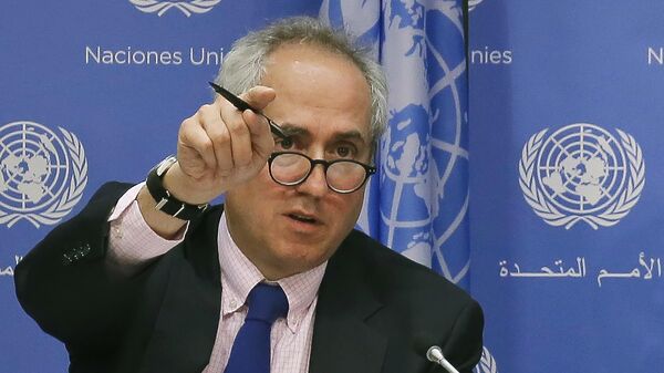 Stéphane Dujarric, el portavoz del secretario general de la ONU - Sputnik Mundo