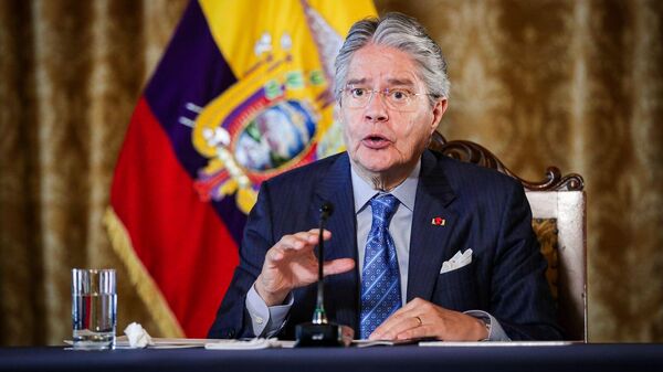 Presidente de Ecuador Guillermo Lasso  - Sputnik Mundo