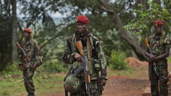 Militares de la República Centroafricana (RCA) - Sputnik Mundo