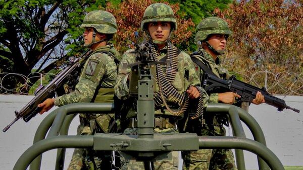 Elementos del Ejército mexicano - Sputnik Mundo