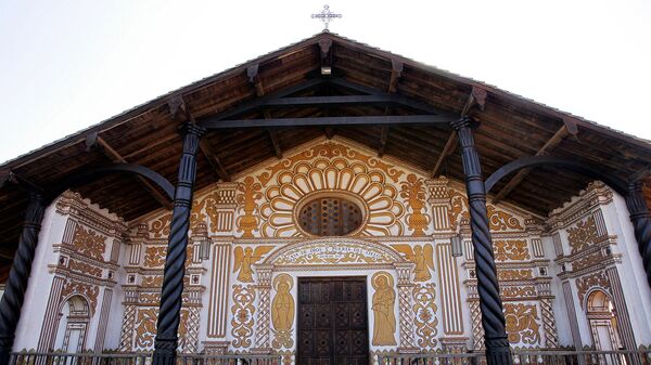 La iglesia Misión Jesuítica de Concepción, Bolivia - Sputnik Mundo