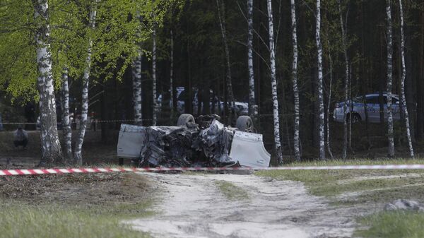 El vehículo del célebre escritor y político ruso, Zajar Prilepin, explotó en una autopista de la región de Nizhni Nóvgorod  - Sputnik Mundo