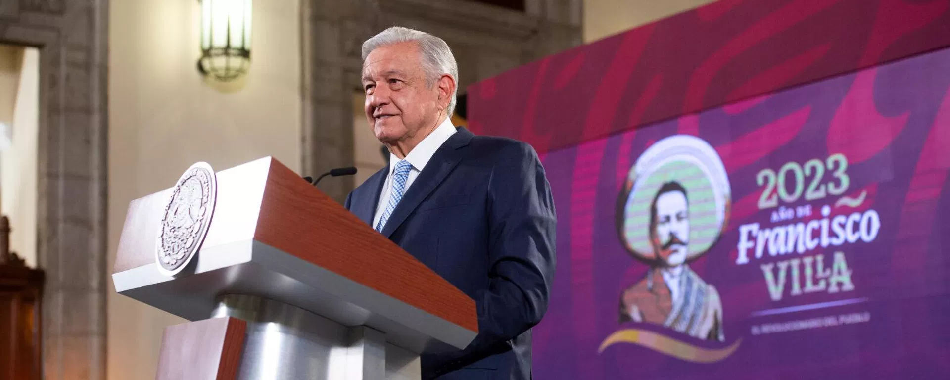 El presidente de México, Andrés Manuel López Obrador. - Sputnik Mundo, 1920, 12.05.2023