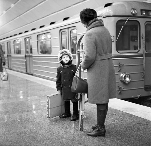 Estación Plánernaya en 1976. Estación Plánernaya en 1976. - Sputnik Mundo